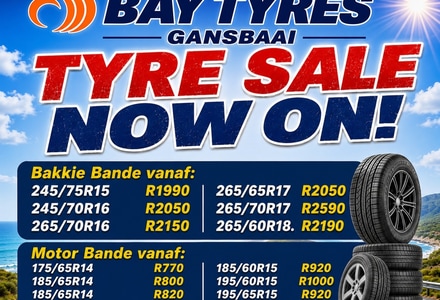 Bakkie and Motor Tyres on Sale