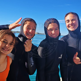 Happy Divers - Sharklady Adventures - Xplorio™ Gansbaai