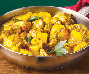 Spicy Pork and Potato One-Pan