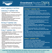 Overstrand Tourism Diary: 2 - 6 Sep 2026