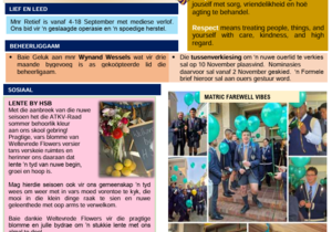 Hoërskool Bredasdorp Newsletter 23 | 2026