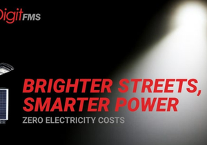 400W DigitFMS All-In-One Solar Street Light