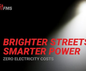 400W DigitFMS All-In-One Solar Street Light