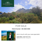 For Sale in Kleinmond - Pam Golding Properties | Whale Coast - Xplorio™