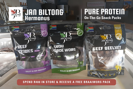 60g Biltong Snack Packs