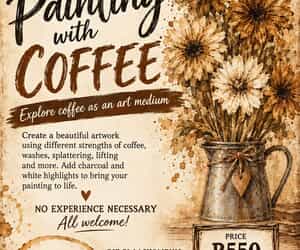 Painting with Coffee - Mixed Media Workshop