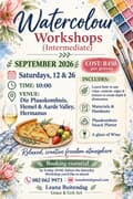 Intermediate Watercolour Workshops