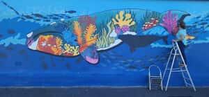 GGAP IS SAD TO SEE OUR WHALE MURAL GO