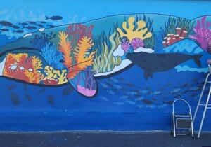 GGAP IS SAD TO SEE OUR WHALE MURAL GO