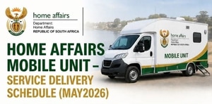 HOME AFFAIRS MOBILE UNIT DATES: SEPTEMBER 2026