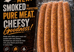 Smoked Cheesy Sausage
