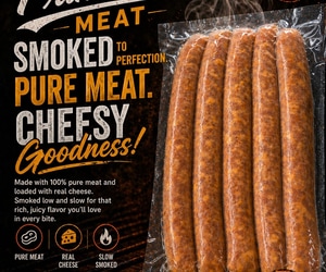 Smoked Cheesy Sausage