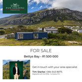 For Sale in Betty's Bay