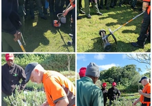 Horticulture Students Learn Power Tool Safety