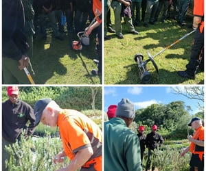 Horticulture Students Learn Power Tool Safety
