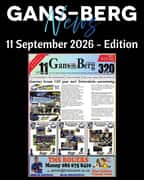 Gans-Berg Nuus / News - 11 September 2026