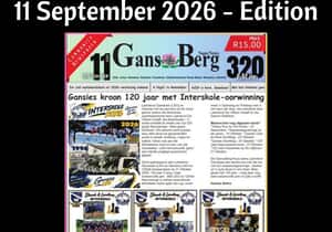 Gans-Berg Nuus / News - 11 September 2026