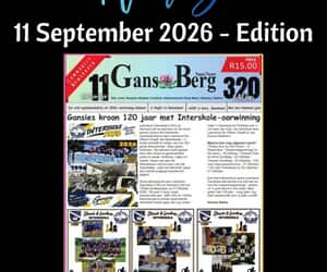 Gans-Berg Nuus / News - 11 September 2026