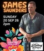 20 September 2026: James Saunders