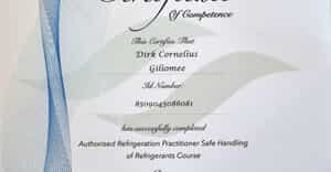 Certified, Registered and Ready To Get The Job Done