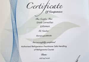 Certified, Registered and Ready To Get The Job Done