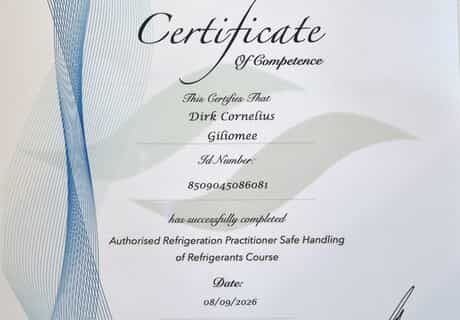 Certified, Registered and Ready To Get The Job Done