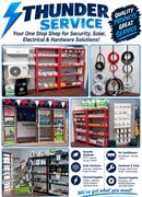 Security, Solar, Electrical and Hardware Supplies