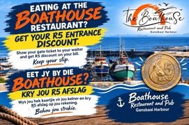R5 Off Your Meal at The Boathouse!