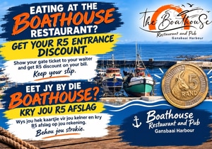 R5 Off Your Meal at The Boathouse!