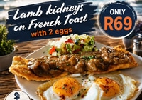 Lamb Kidneys on Fresh Toast - R69!