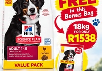 Hill’s Science Plan Dog Food - 3kg FREE!