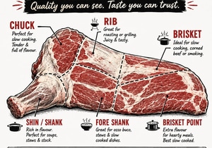 Quality Beef Forequarter Cuts