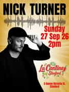 27 September 2026: Nick Turner