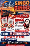 BINGO WITH A BEAT AT THE BOATHOUSE!