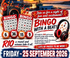 BINGO WITH A BEAT AT THE BOATHOUSE!