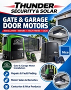 Gate and Garage Door Motor Installation, Repairs and Sales