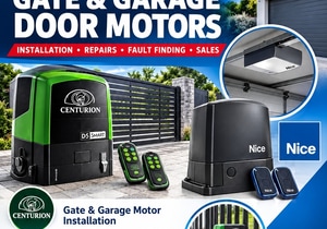 Gate and Garage Door Motor Installation, Repairs and Sales