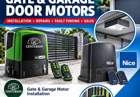 Gate and Garage Door Motor Installation, Repairs and Sales