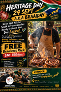 HERITAGE DAY = BRAAI DAY!