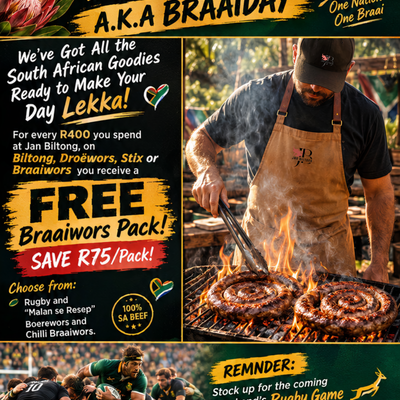 HERITAGE DAY = BRAAI DAY!