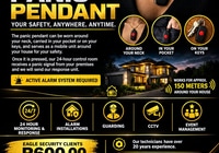 Panic Pendant for 24-Hour Protection