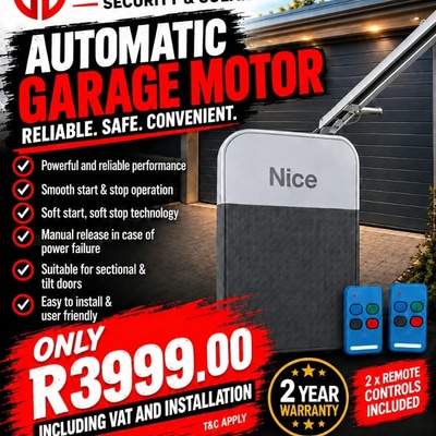 BIG SALE - AUTOMATIC GARAGE MOTOR!