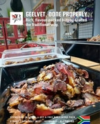 Freshly Sliced Geelvet Biltong