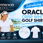 Oracle Golf Shirt - White - Silvermoon Promotional Products - Xplorio™ Kleinmond