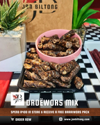 Bite-Sized Droëwors for Snacking