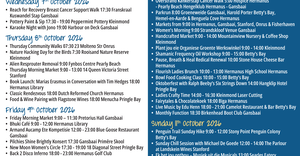 Overstrand Tourism Diary: 7 - 11 Oct 2026