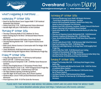 Overstrand Tourism Diary: 7 - 11 Oct 2026