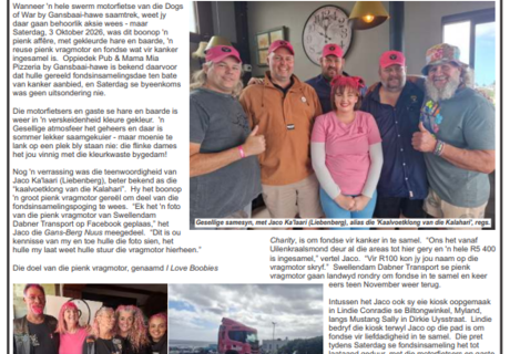 Gans-Berg News - 9 October 2026