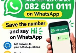SASSA WhatsApp Number