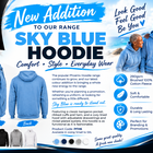 Sky Blue Hoodie - Silvermoon Promotional Products - Xplorio™ Kleinmond